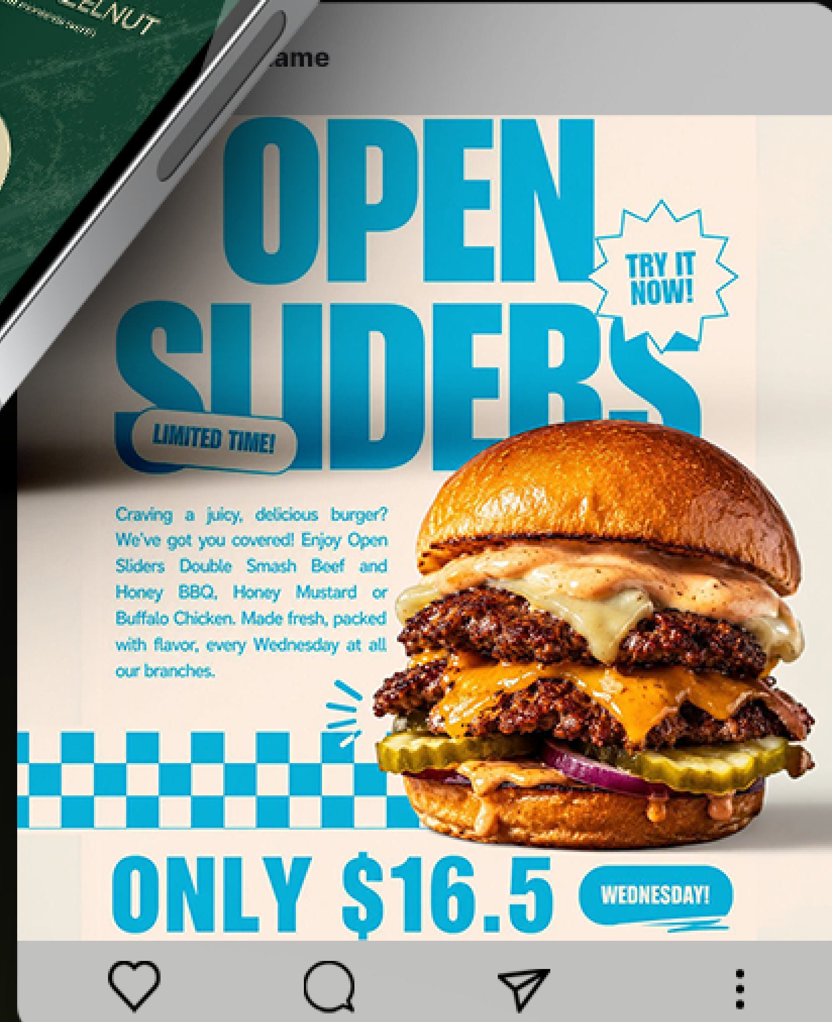 Open Sliders post