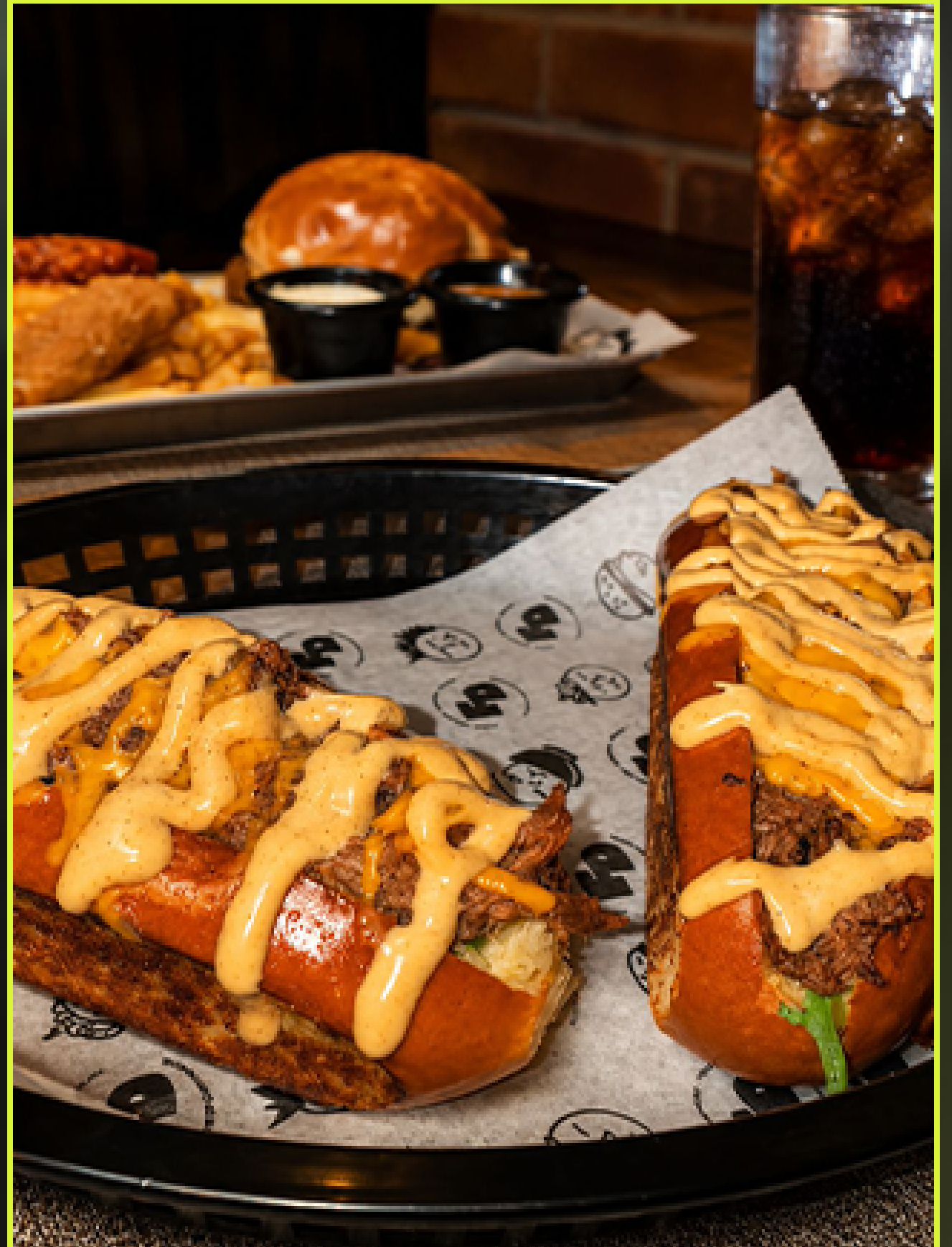 Loaded hot dogs