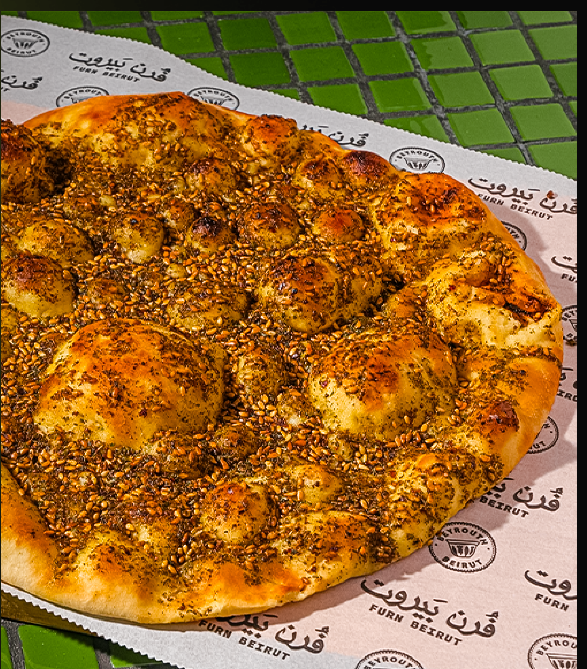 Zaatar manakish