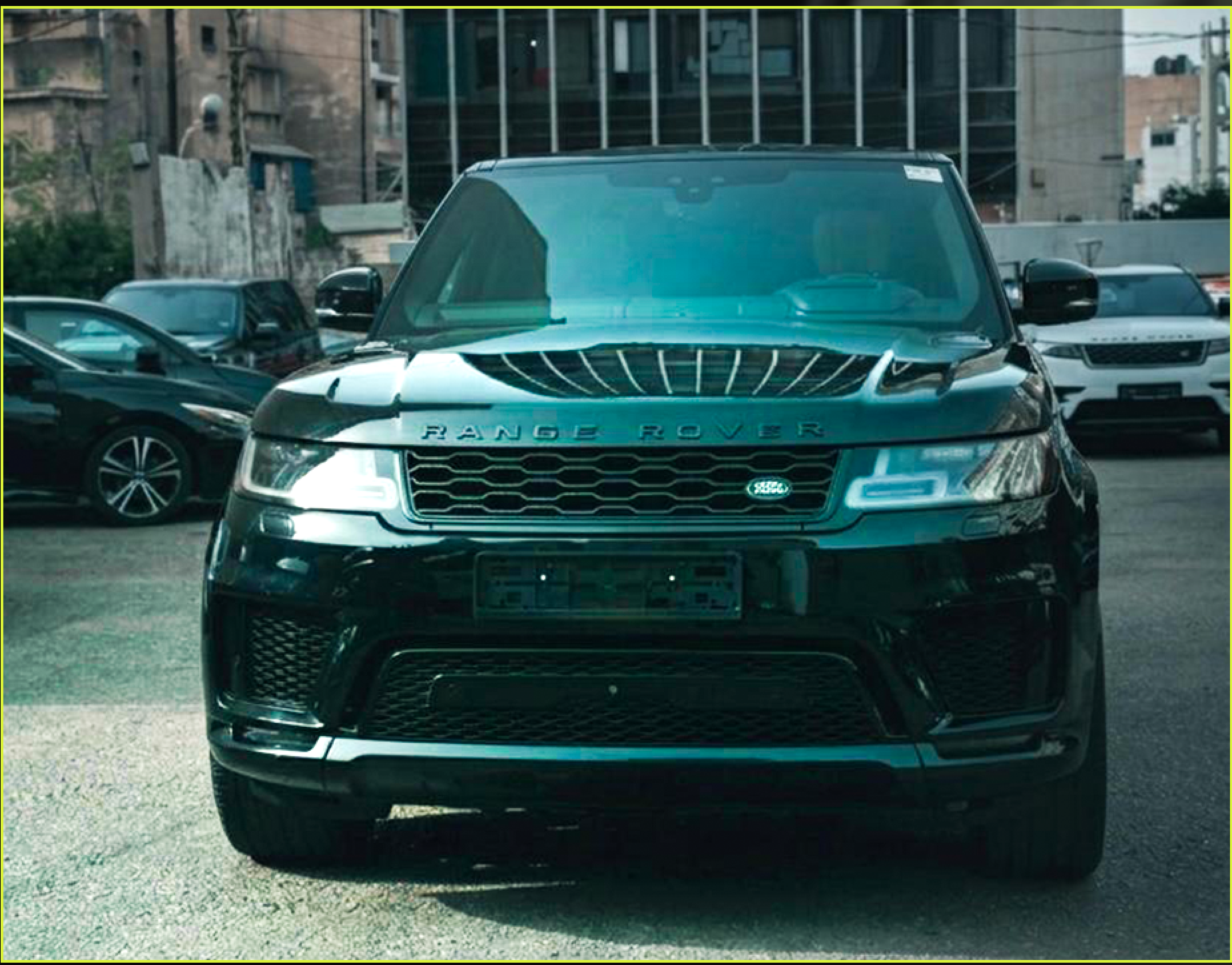 Range Rover automotive photography